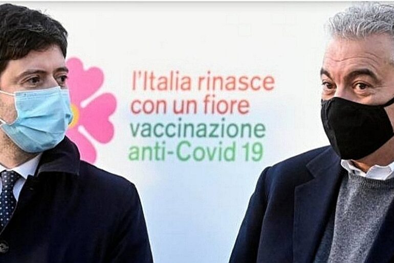 Speranza e Arcuri: bocciate le Primule Draghi fa a pezzi il piano vaccini