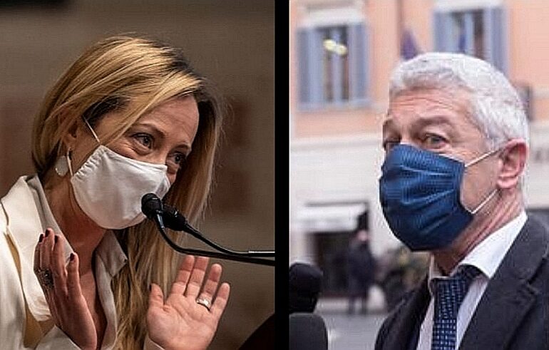 Vaccini ai parenti, Giorgia Meloni chiede le dimissioni del grillino Nicola Morra: “Comportamento indegno”
