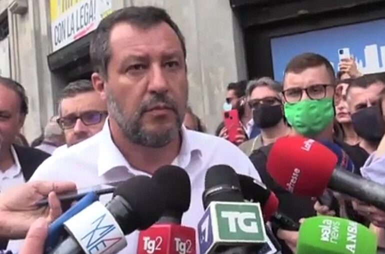 Letta: «Mai più con la Lega». Matteo Salvini: «Il Pd cerca nuovi elettori perché gli italiani non lo votano»