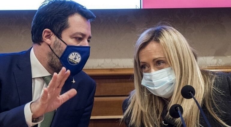 Giorgia Meloni: “Milioni di italiani delusi dal voltafaccia di Salvini e Berlusconi. Non siamo più alleati”