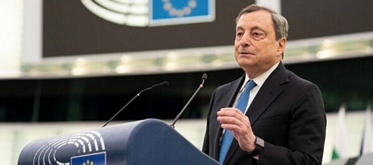 Aula semivuota, Mario Draghi parla al vento. L’Ue ignora la riforma sui migranti