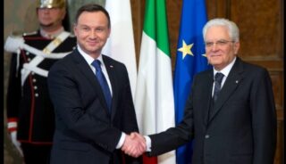 Presidente Polacco in visita in Italia