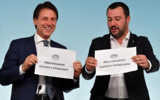 Salvini conte decreto sicurezza 