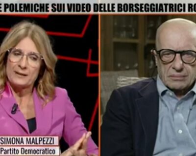 Zona Bianca, Alessandro Sallusti contro Malpezzi: “Se io rubassi la sua borsetta…”