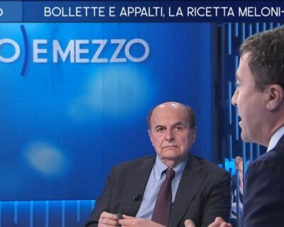 Un milione e mezzo di telespettatori per il duello tv tra Bocchino e Bersani. Il giallo della parolaccia (video)