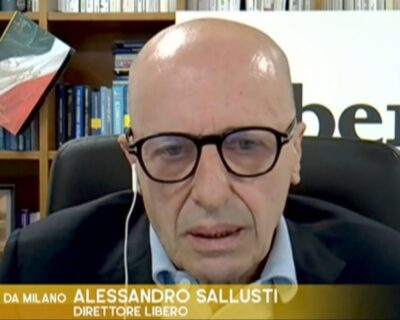 Otto e mezzo, Alessandro Sallusti incastra Giannini sulle droghe: mi dispiace per lui, “Italiani d’accordo con Meloni”